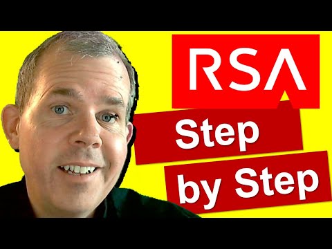 RSA algorithm step by step example