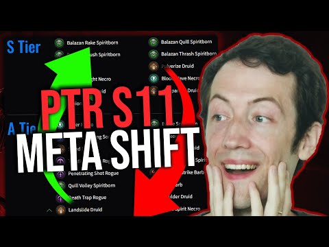 Diablo 4 - SEASON 11 PTR BEST BUILDS & CLASS META