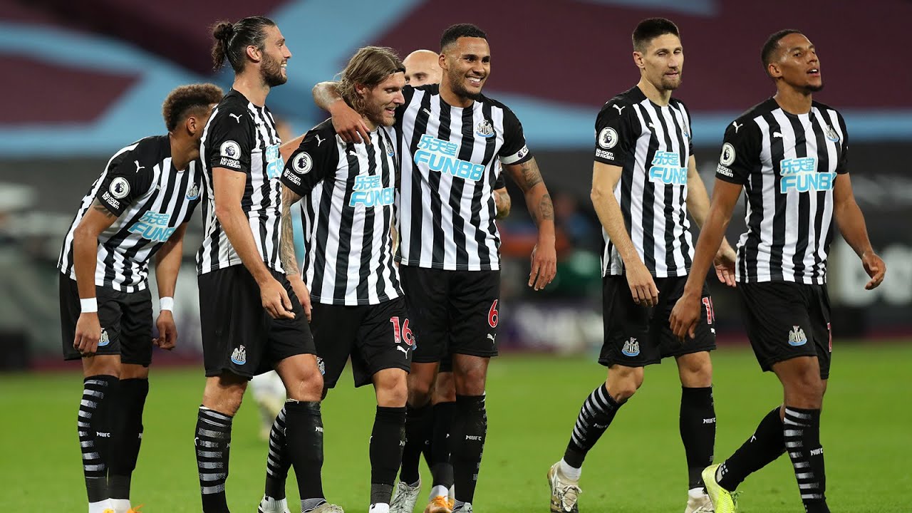 Newcastle Dominates West Ham 2-0 | Premier League Match Highlights ⚽