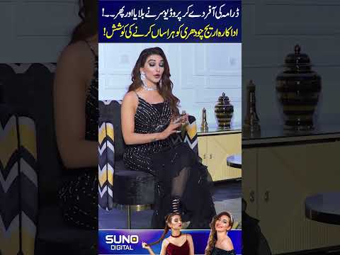 Who Tried To Harass Areej Chaudhary? #sunodigital #areejchaudhary #shorts #viral #model