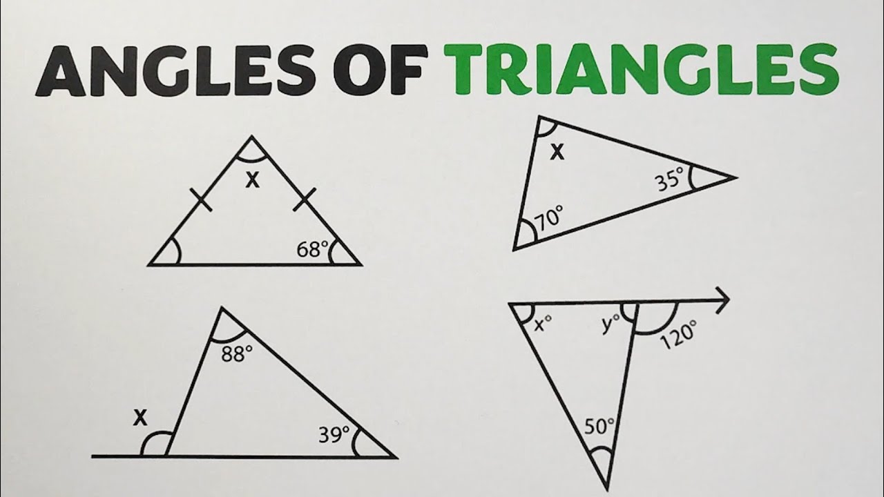 Mastering Triangle Angles: Interior Sum & Exterior Angle Theorem ๐
