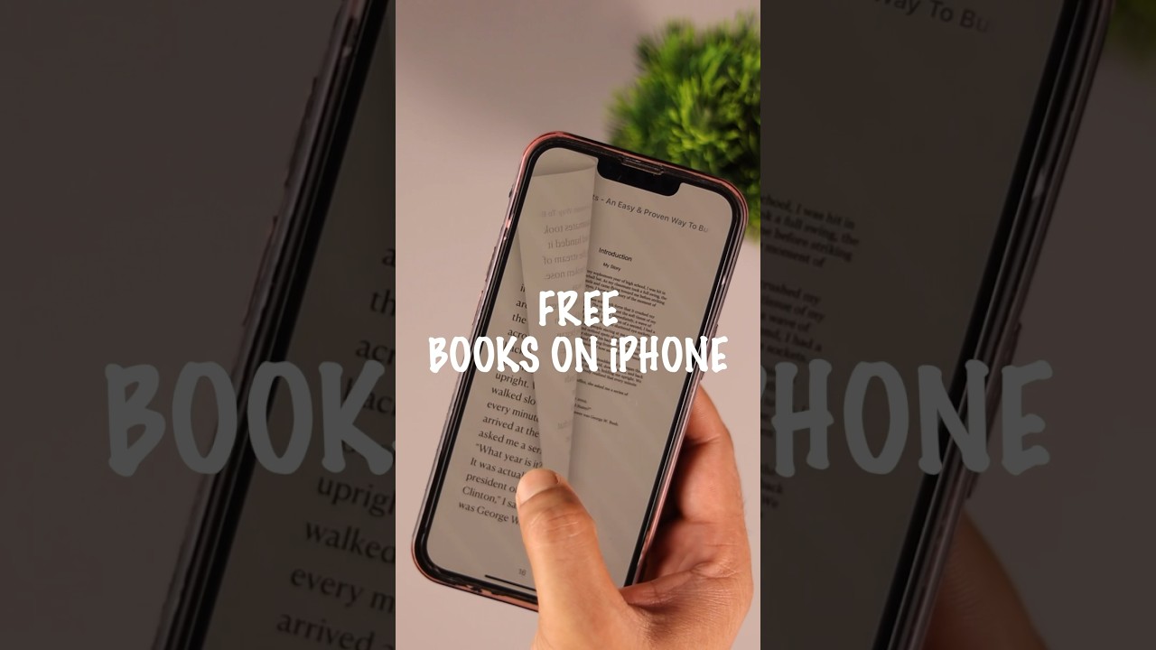 Discover How to Read FREE Books on Your iPhone π±