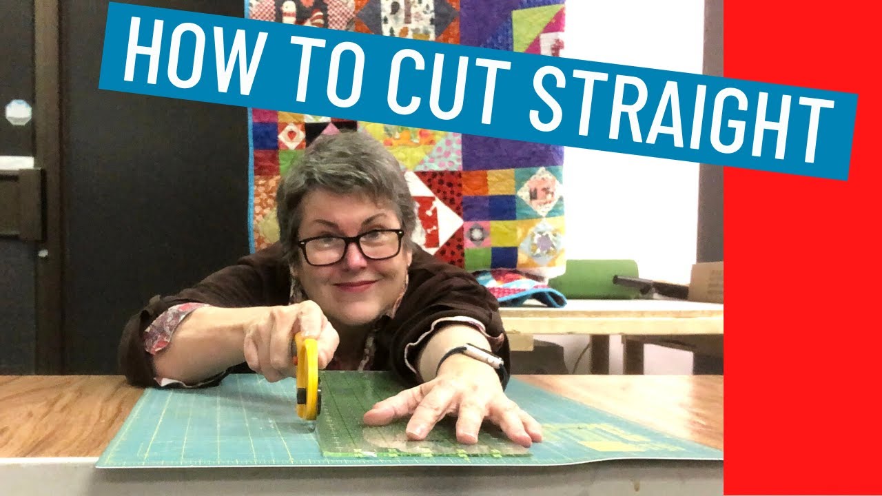 Master Straight Cutting for Perfect Quilts ✂️