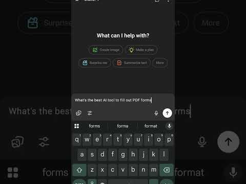 ChatGPT knows how to fill out PDF forms online? Try asking too #instafill #pdffiller #pdfai #pdf