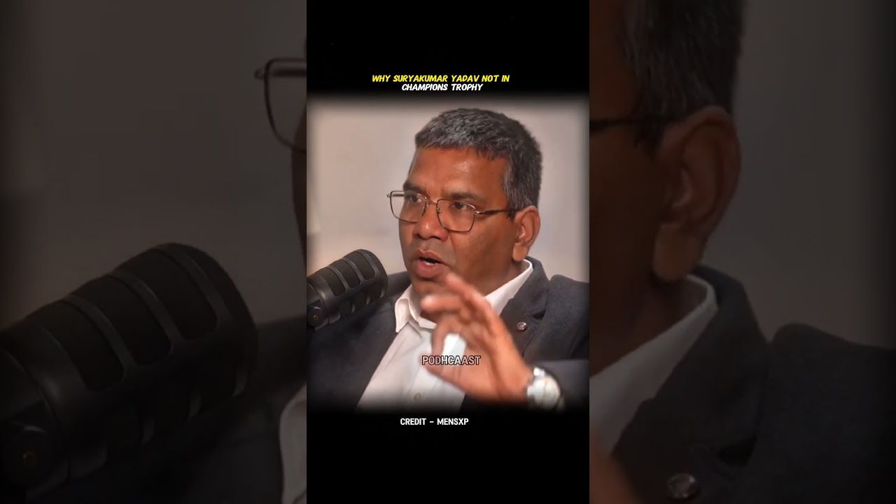 Why Suryakumar Yadav Was Not Picked for the Champions Trophy 🏆