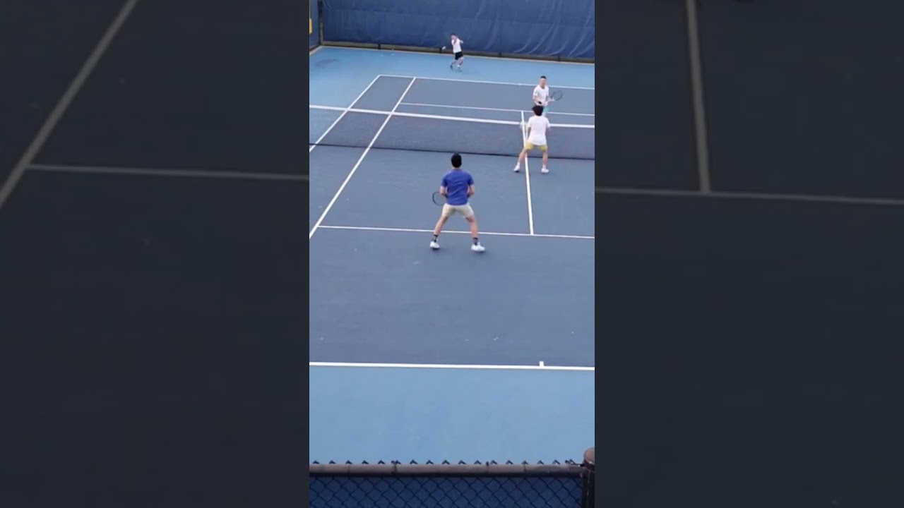 Mastering the Tweener Defense in Tennis Doubles 🏸