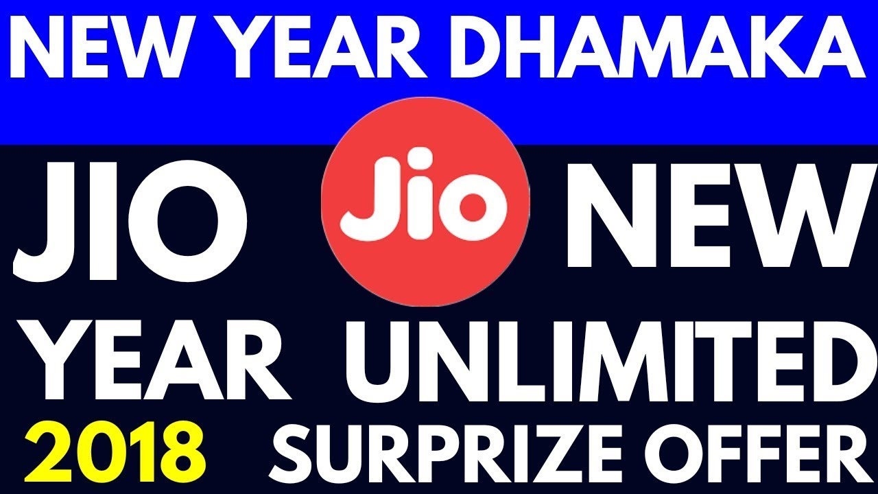 Reliance Jio New Year Dhamaka 2018 🎉