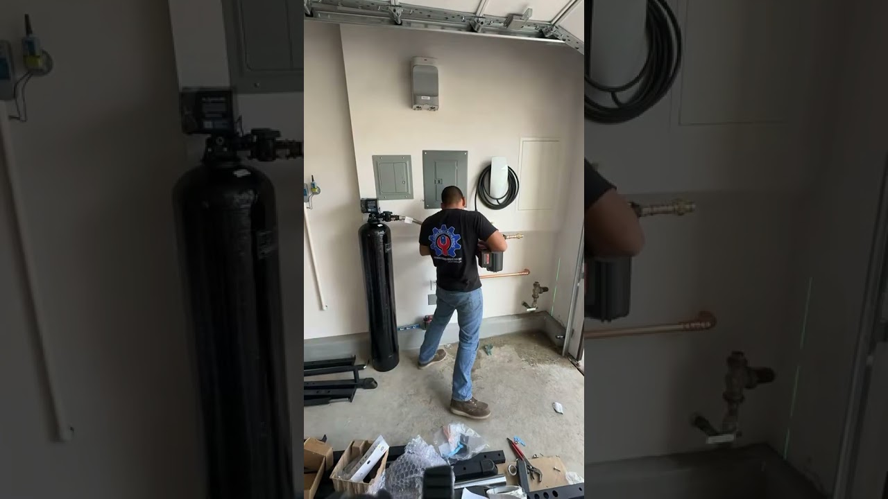 Install of Aquasure Harmony Water Softener 💧