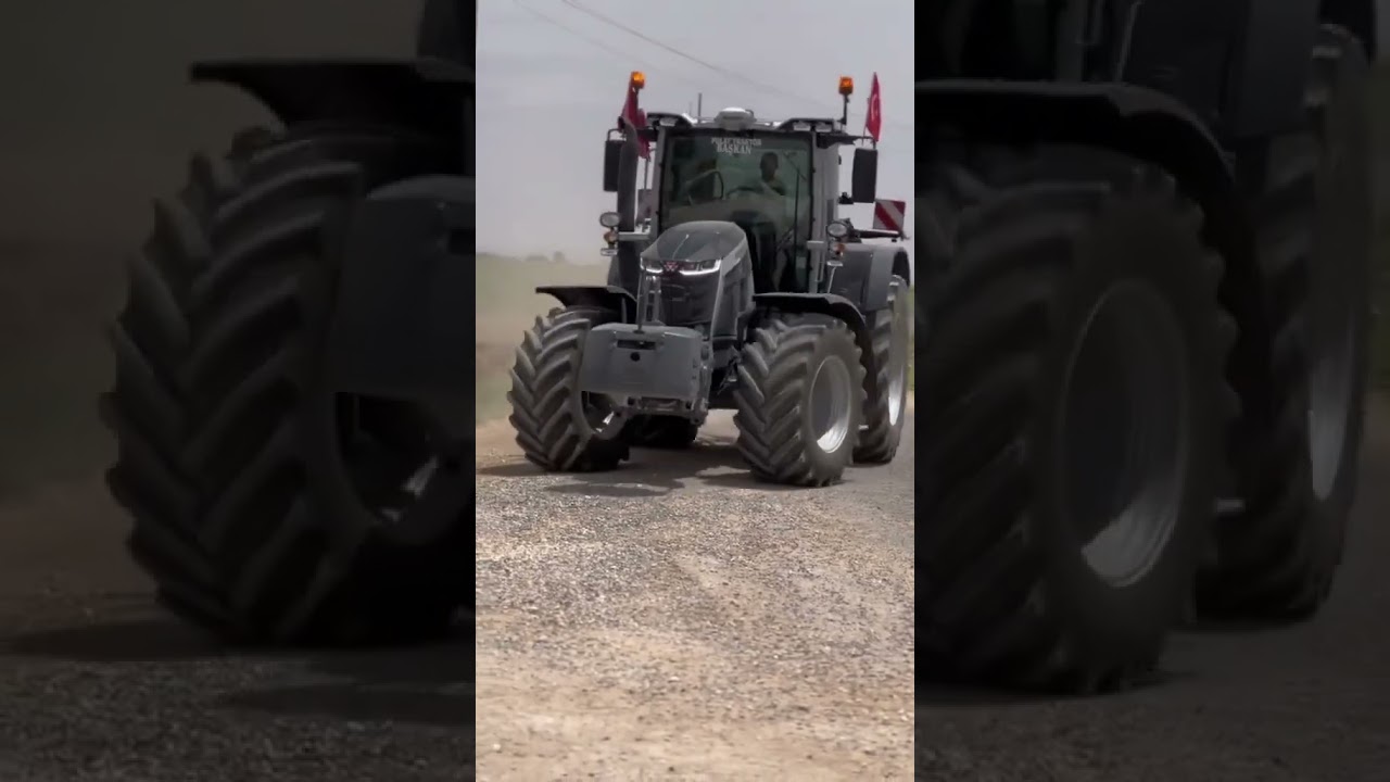 Massey Ferguson 8S.205 Black 🚜