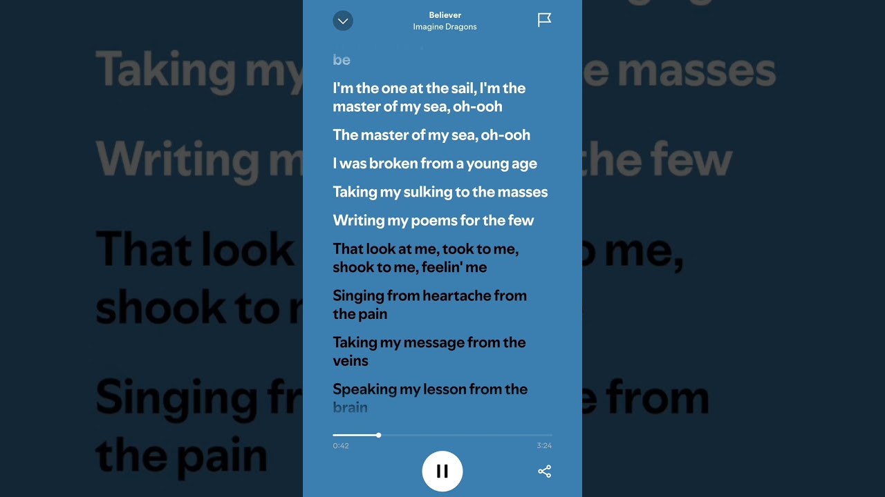 Believer by Imagine Dragons - Inspiring Lyrics & Song Meaning 🎶