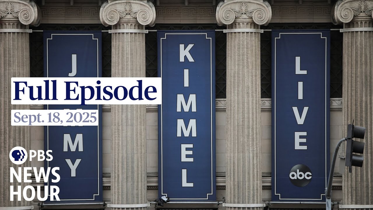 PBS News Hour Full Episode - Sept. 18, 2025: Free Speech & Vaccine Updates 📰