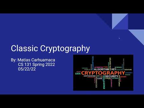 Classic Cryptography -  CS 131 Final Project 2022