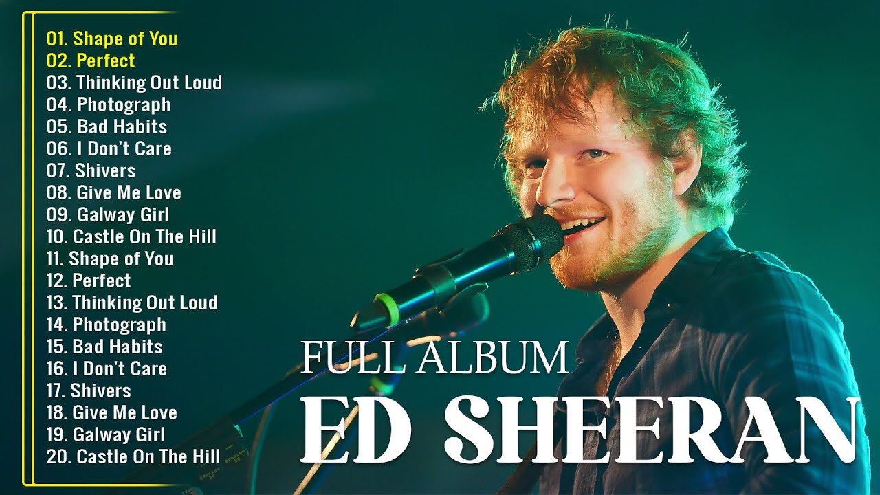 Ed Sheeran Playlist 2024: Best Songs Collection & Greatest Hits