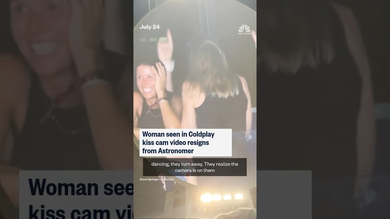 Woman from Coldplay Kiss Cam Video Resigns as Astronomer 🚀