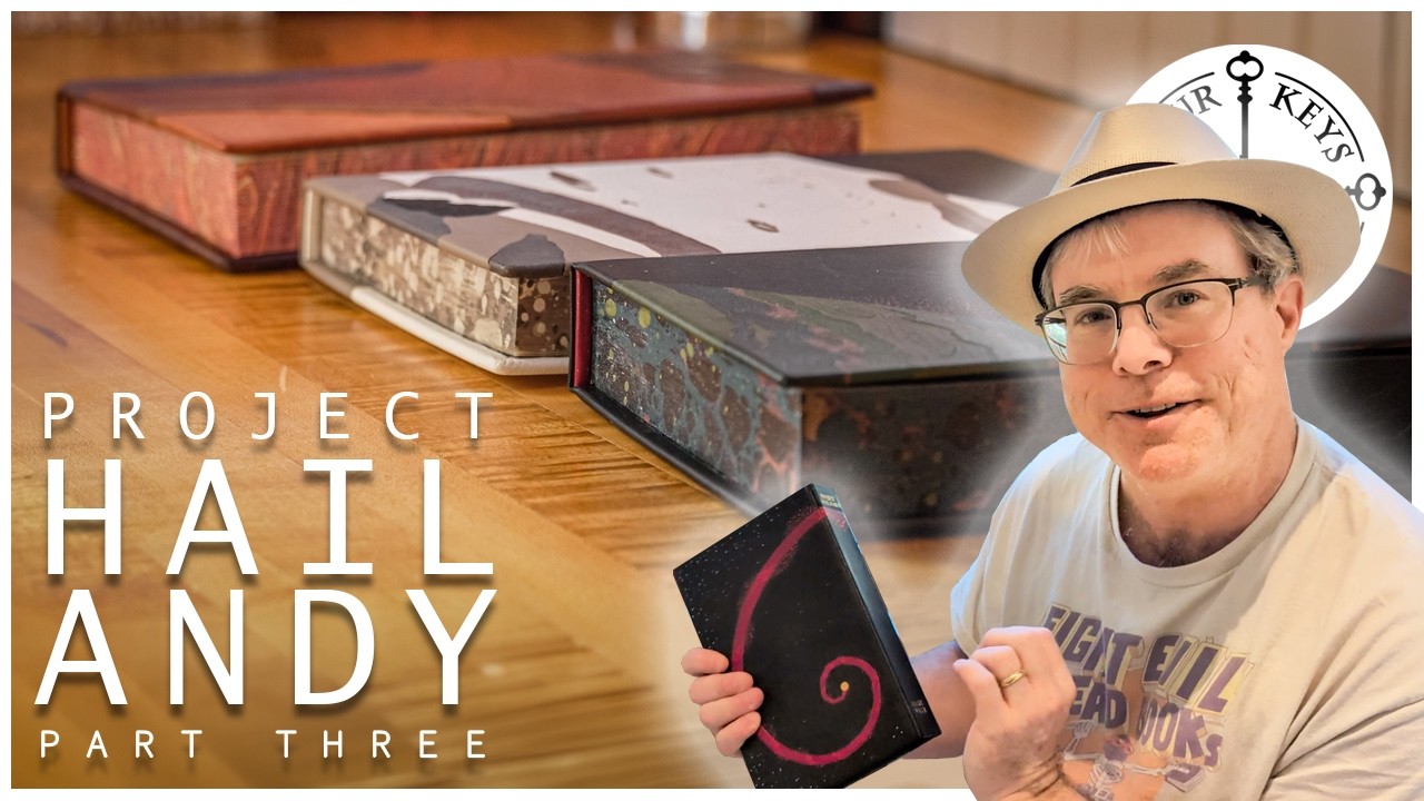 PROJECT HAIL ANDY - FINALE - Completing My Custom Bindings for Andy Weir!