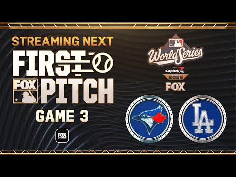 Blue Jays at Dodgers | World Series Game 3 #FirstPitch | MLB on FOX