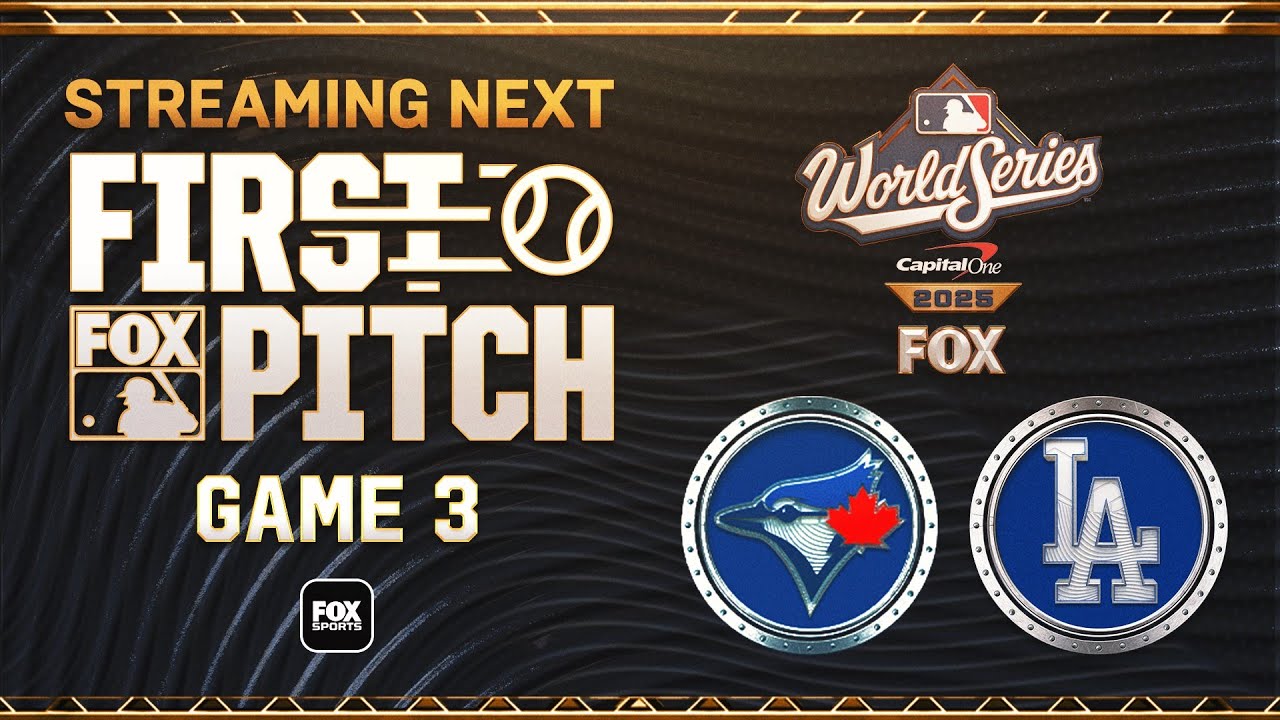 Blue Jays vs Dodgers | World Series Game 3 LIVE | MLB on FOX ⚾️