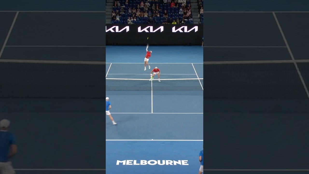Unreal Doubles Rally at Australian Open 2025 🤯