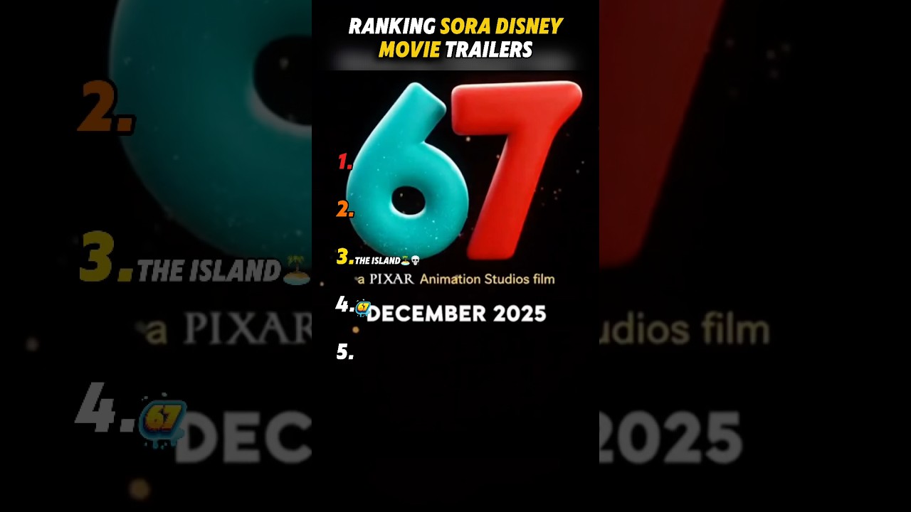 Top Sora Disney Movie Trailers Ranked π¬ | Funniest & Most Memorable Moments
