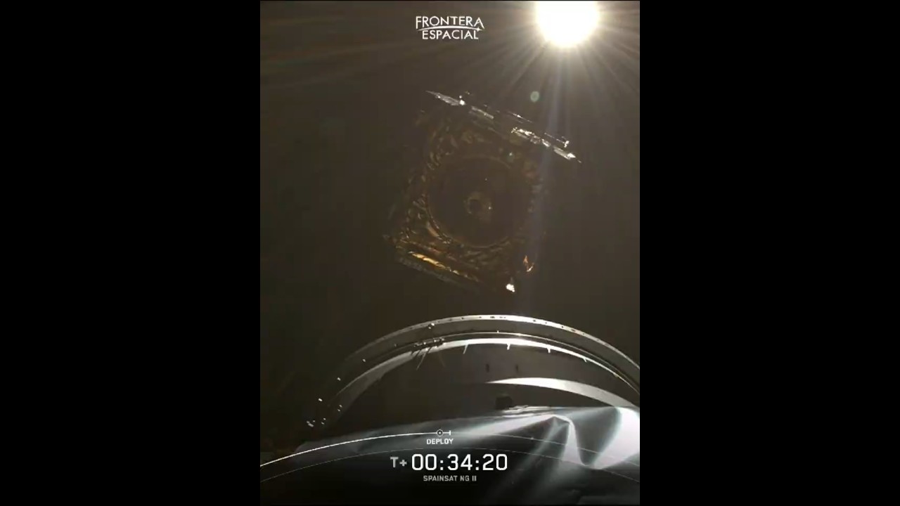 SpaceX Lanza la Misión SPAINSAT NG-II con Falcon 9 🚀