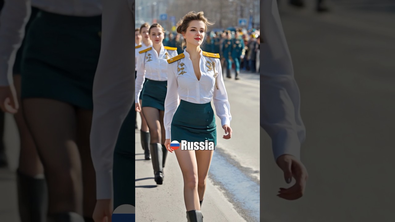 10 Stunning Female Soldiers from Around the World π