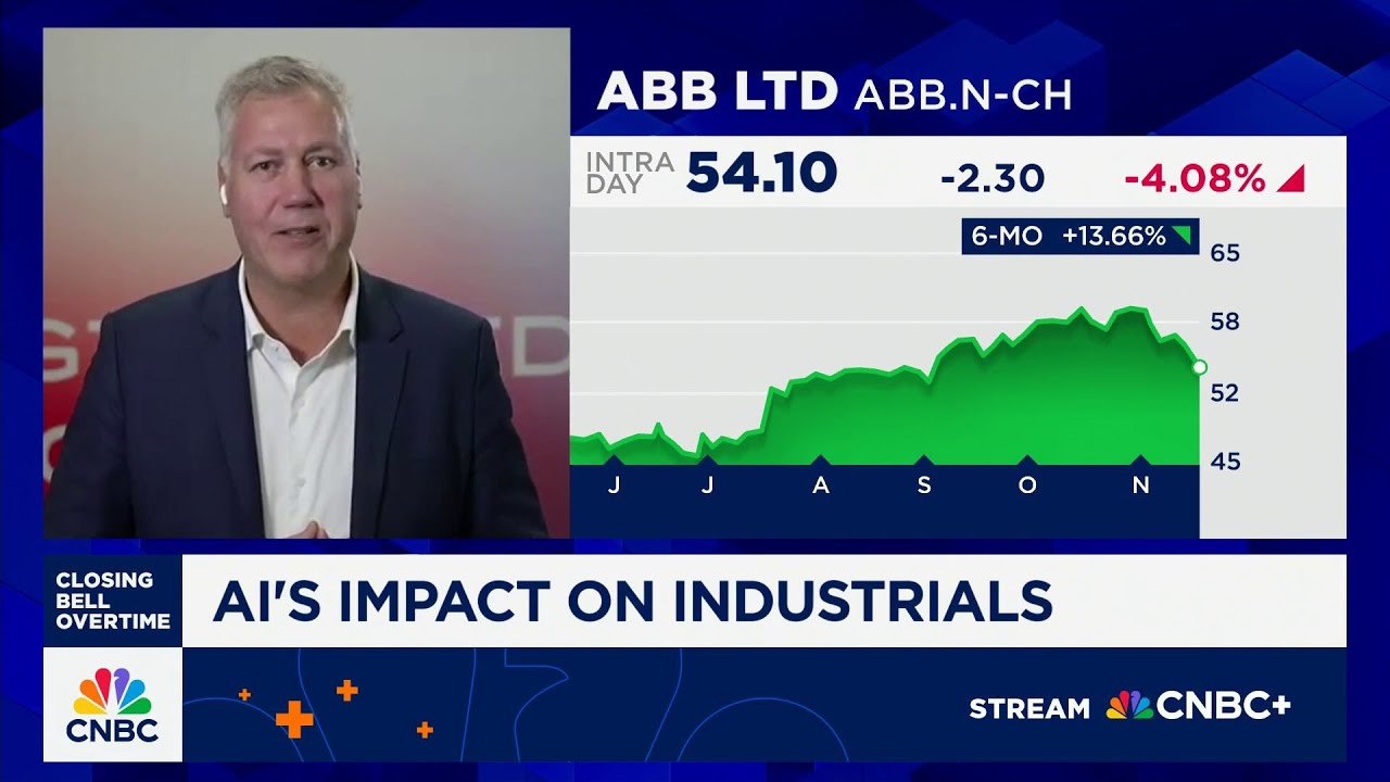 ABB CEO Wierod: No AI Spend Slowdown 🚀