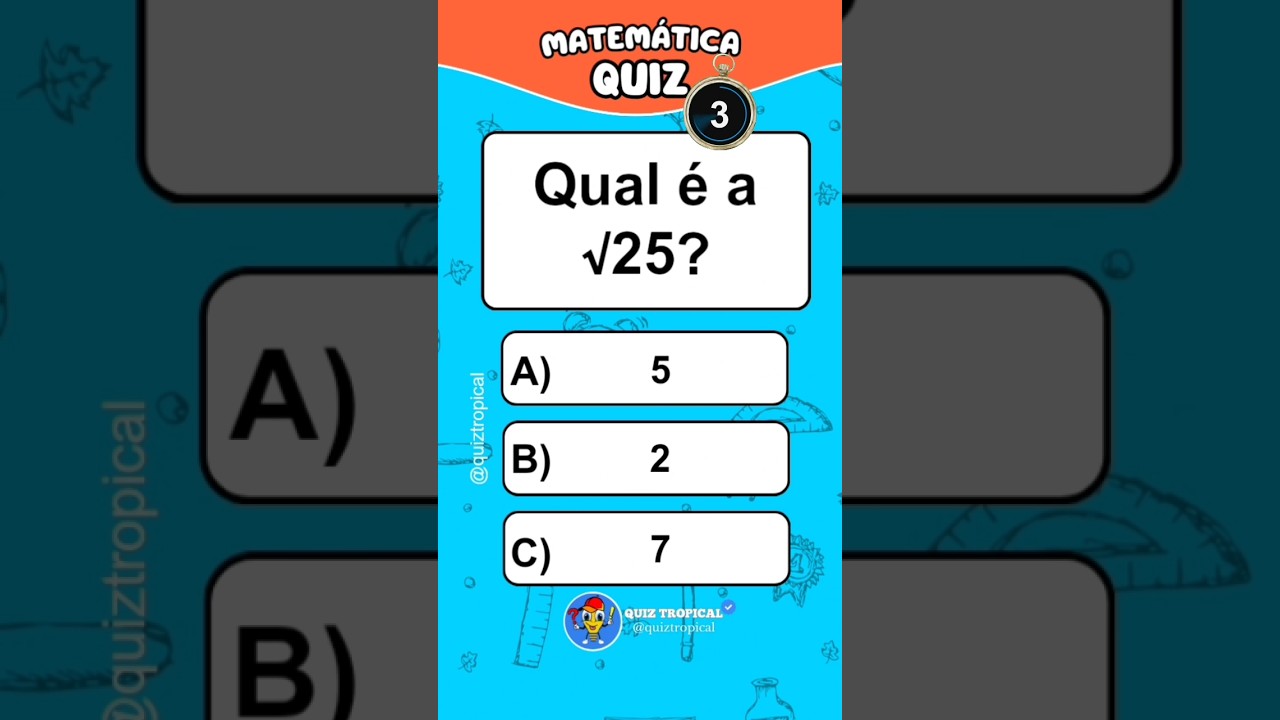 Desafie sua Mente com Nosso Quiz de Matemática! 🧮