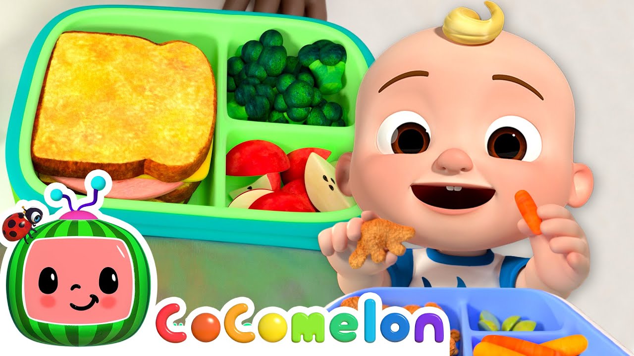 School Lunch: Pizza & Pasta Song 🍽️ | CoComelon Nursery Rhymes