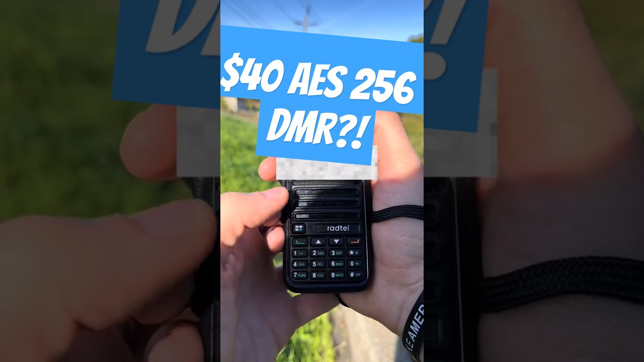 Radtel RT-4D Supports AES-256 Encryption for Secure Communications