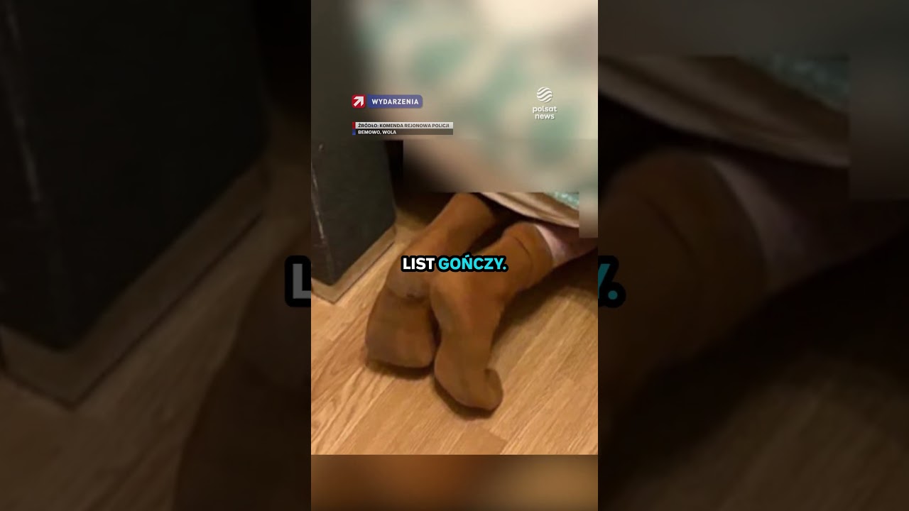 Zdradziły go skarpety. Uciekł przed alimentami pod łóżko