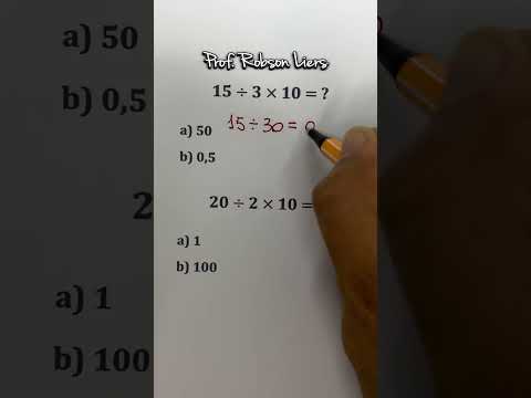 Teste de Matemática com Prof. Robson Liers