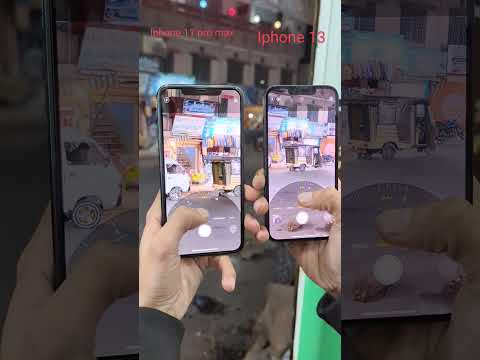 Iphone 13 vs Iphone 11 pro max Camera Test #trending #foryou #viralvideo #iphone #fyp#camera #viral