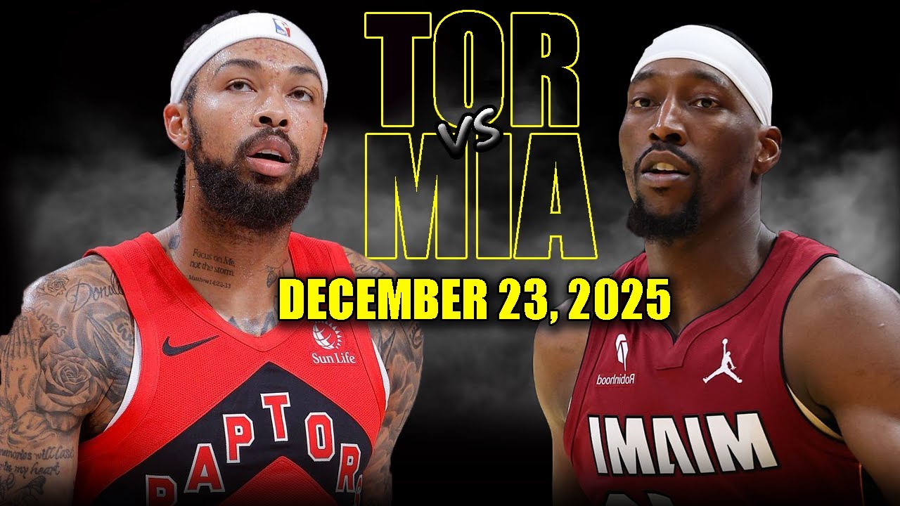 Toronto Raptors vs Miami Heat Full Game Highlights – December 23, 2025 | NBA Season