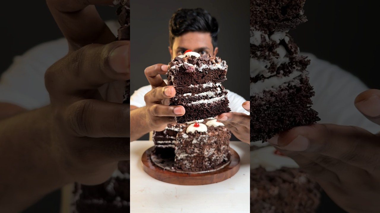 Black Forest Cake Recipe 🍫