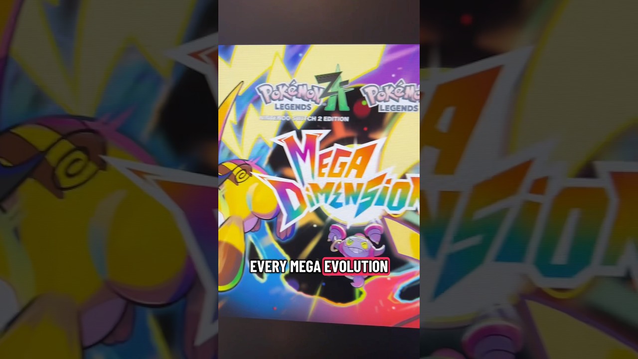 All Mega Evolution DLC Pokémon Links for Pokémon Legends ZA