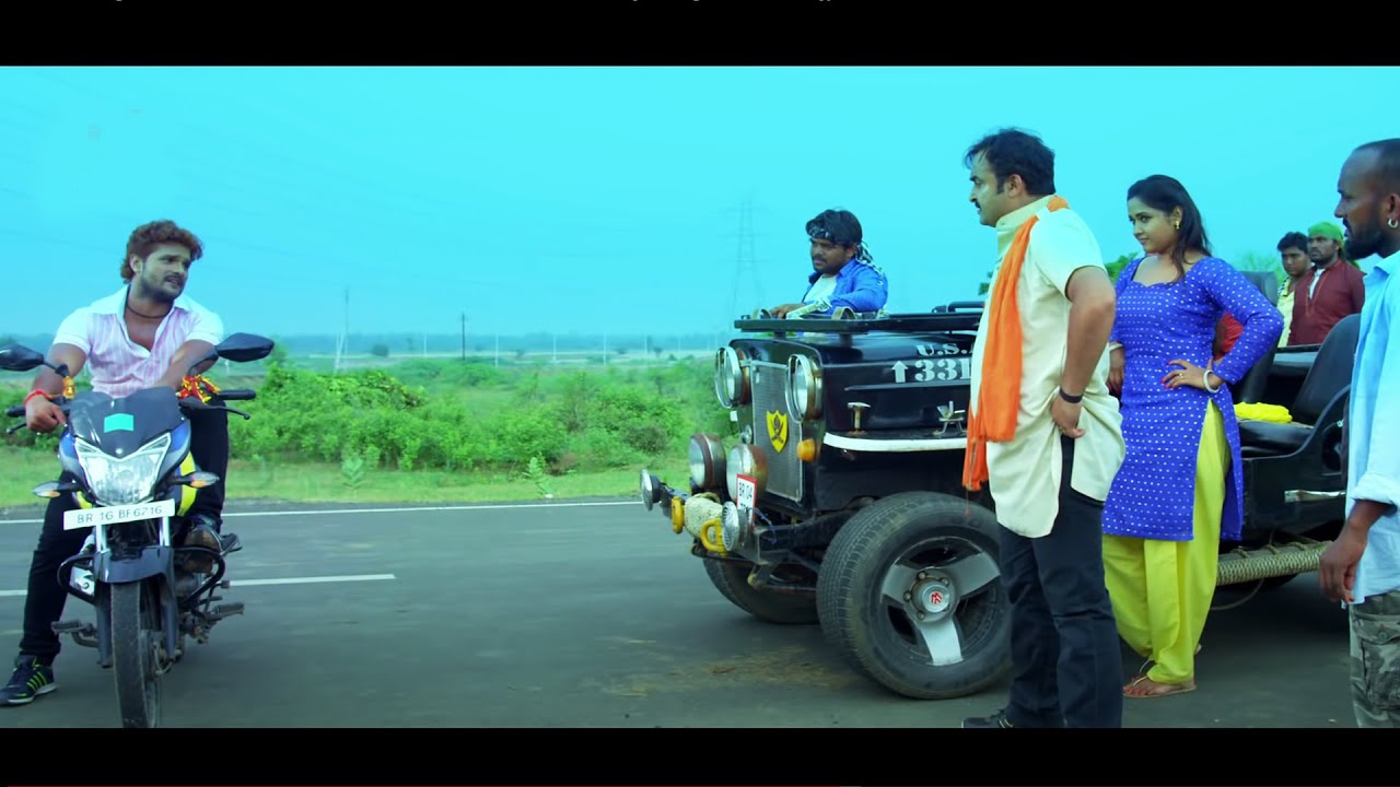 खेसारी लाल यादव और काजल राघवानी का धमाकेदार भोजपुरी एक्शन सीन 🔥