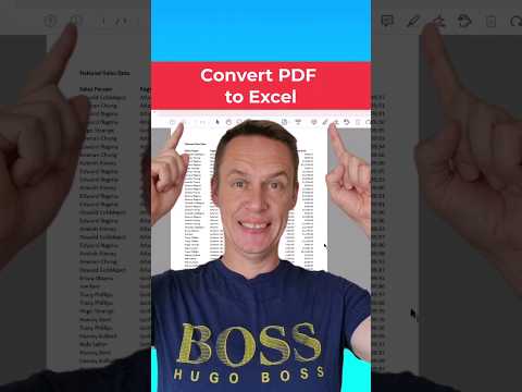Quick Guide: Convert PDF to Excel in Minutes 📊