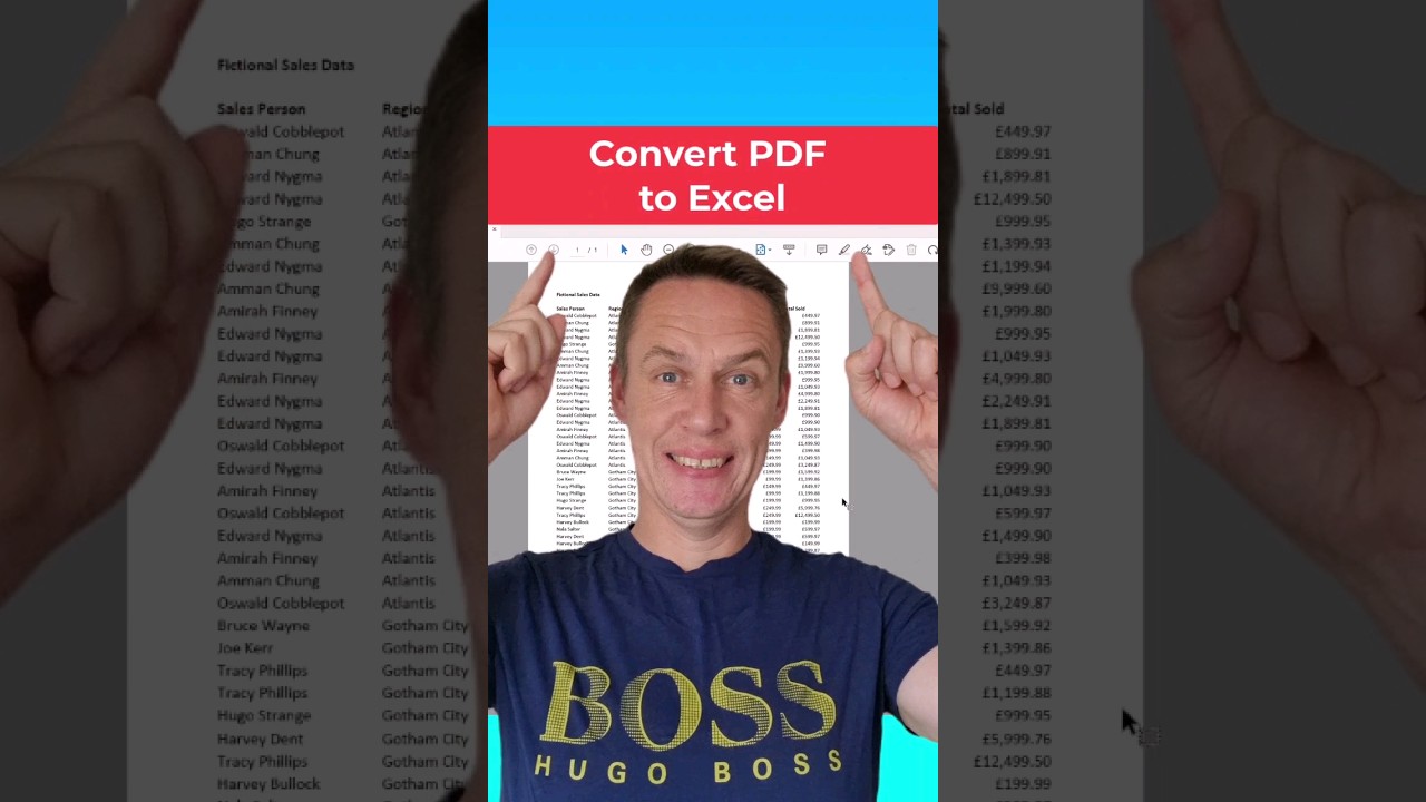 Quick Guide: Convert PDF to Excel in Minutes 📊