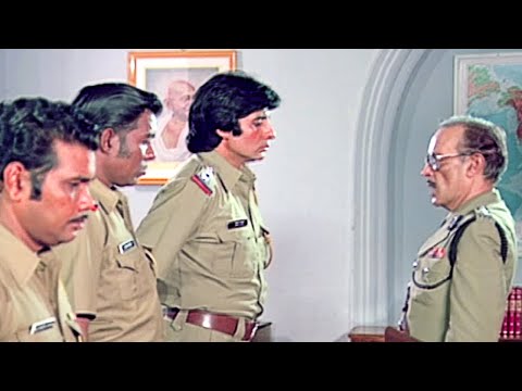 Amitabh Ko Mila Aatankwadi Ko Khatam Karne Ka Order | Inquilaab | Bollywood Hindi Movie Scene