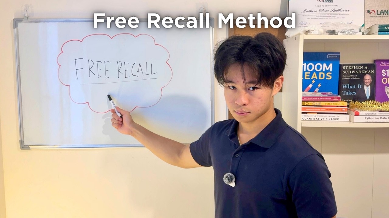 Learn Faster with Free Recall Method 📚