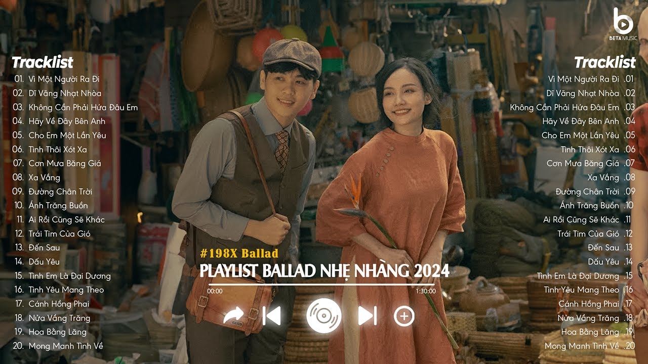 Nhạc Ballad 8x9x Chill Xưa - Hot TikTok 🎶