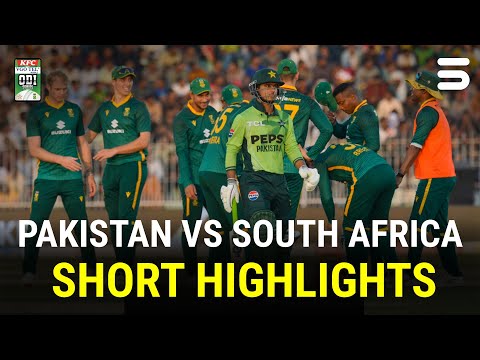 Short Highlights | Pakistan vs South Africa ODI Series 2025 | 2nd ODI | PCB | M3U13
