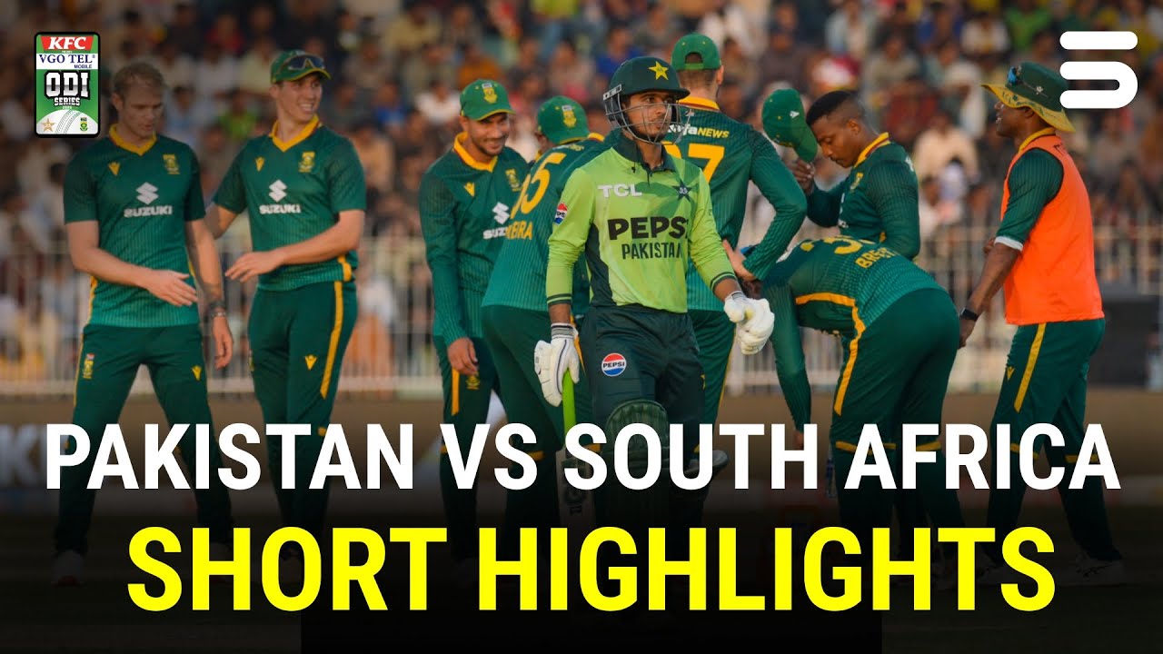 Pakistan vs South Africa 2nd ODI Highlights 2025 | Exciting Moments & Key Performances 🇵🇰🏏