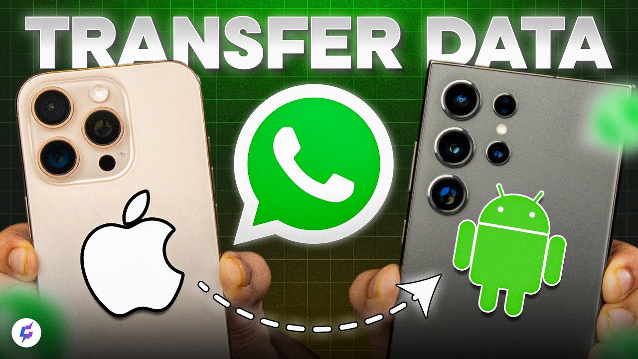 Transfer WhatsApp from iPhone to Android in 2024 📱