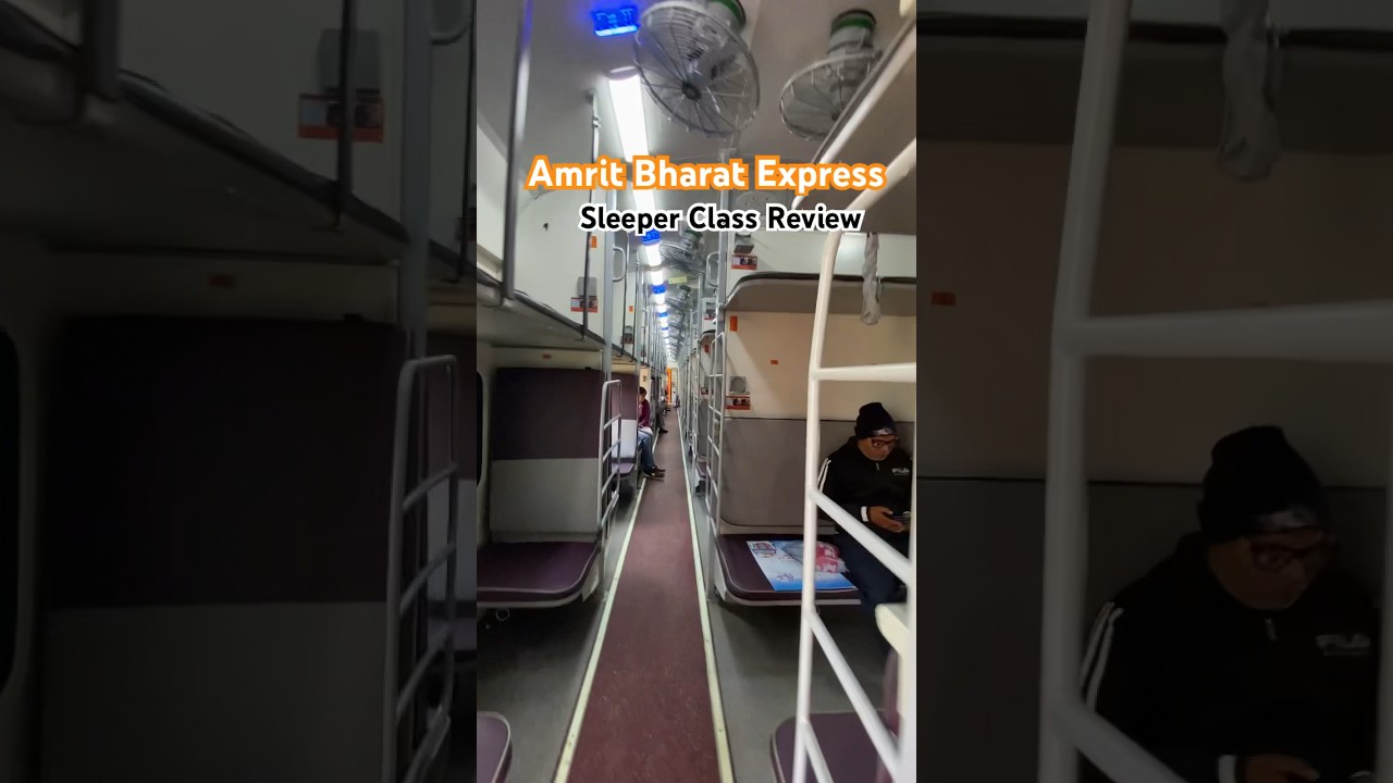 Amrit Bharat Express SL Review 🚄