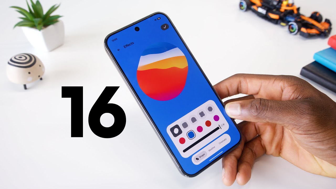 Top 5 Android 16 Features with Big Visuals π±