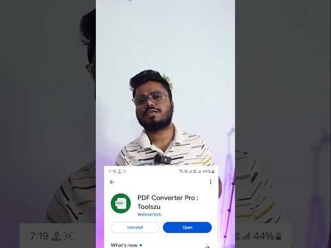 Free All In One PDF Converter App 2025 🎯🚀 #shorts #pdfconverter #toolszu