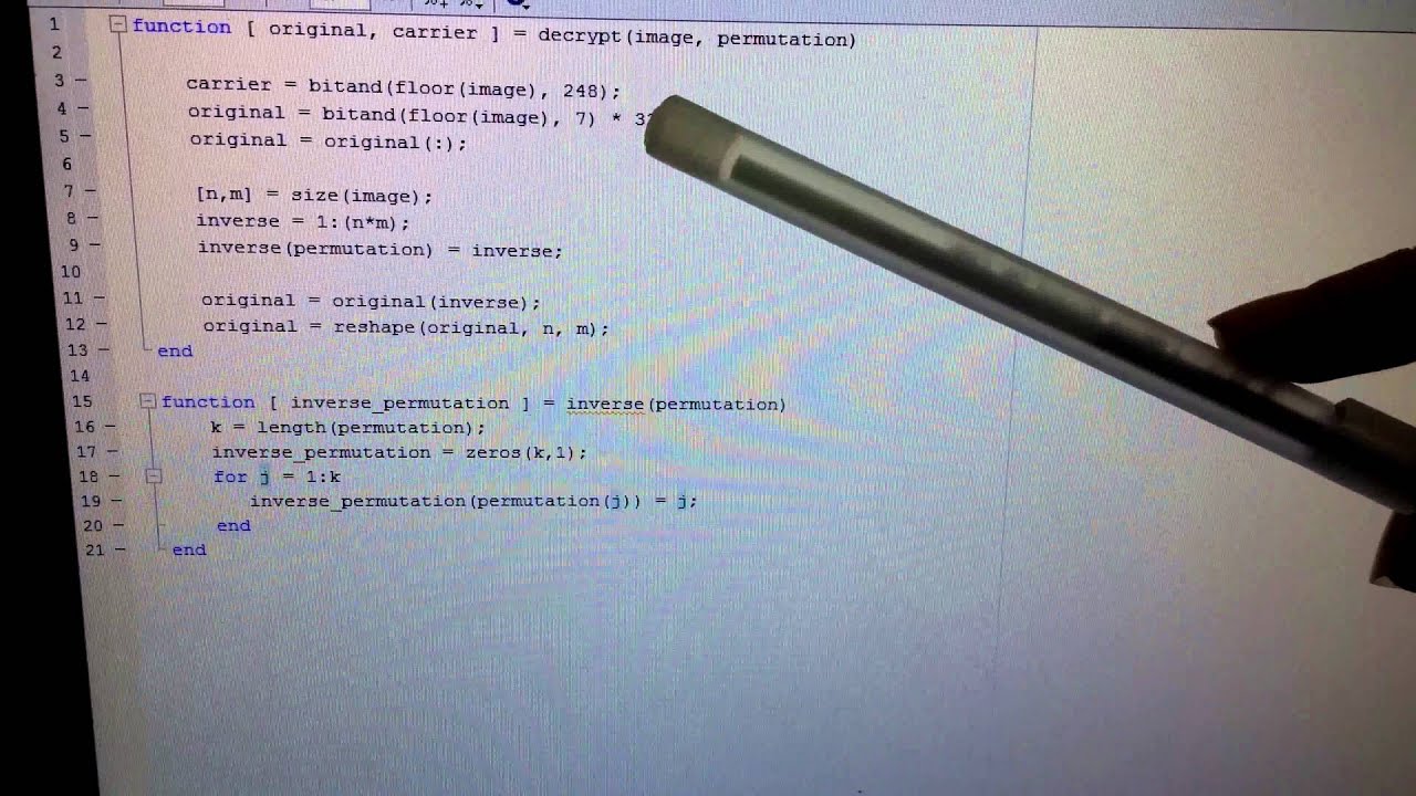 Photo Encryption and Decryption Using MATLAB GUI