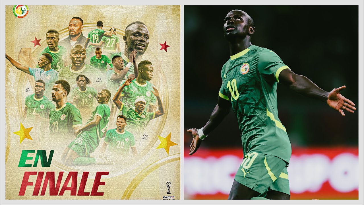 Sénégal Beats Égypte 1-0, Into AFCON Final! 🏆