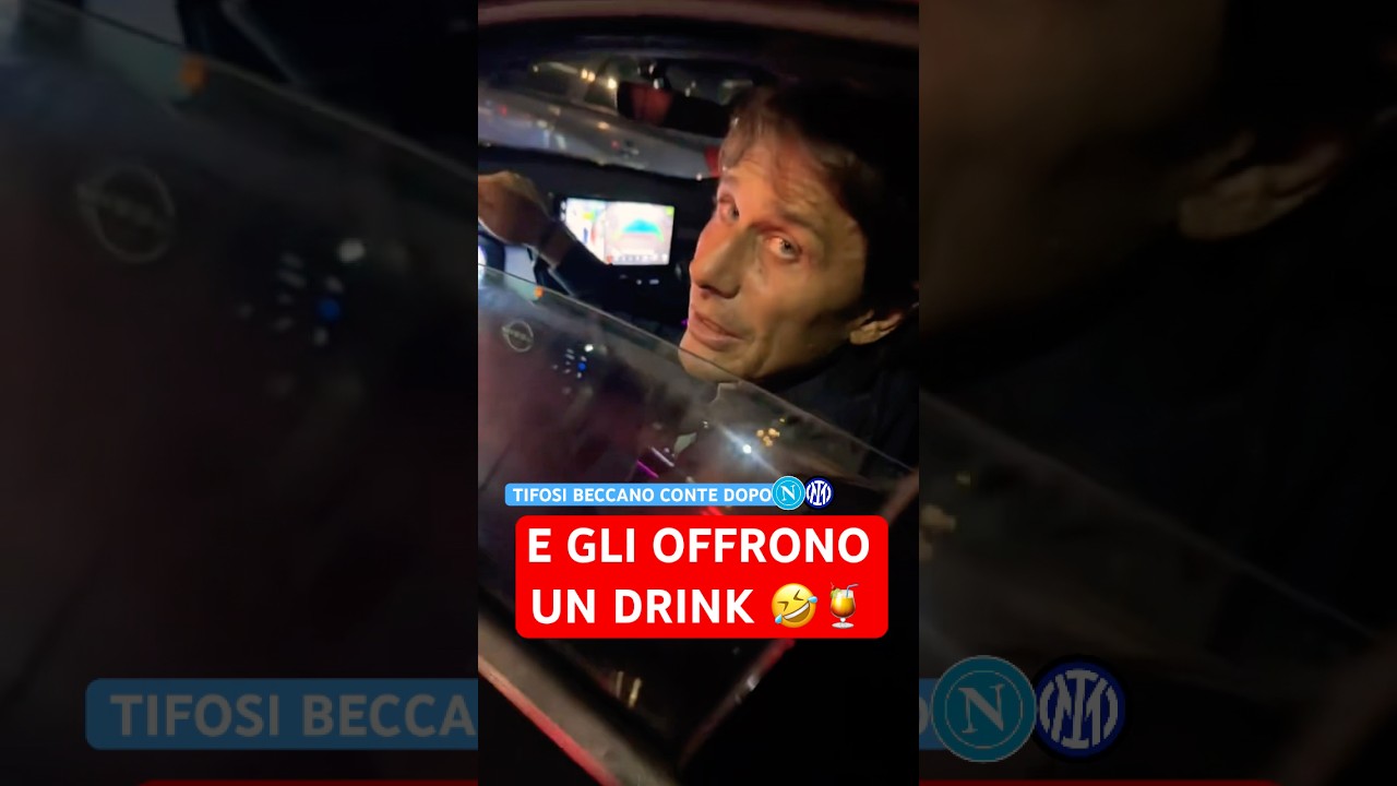 Conte al Napoli: tifosi e reazioni 🤣